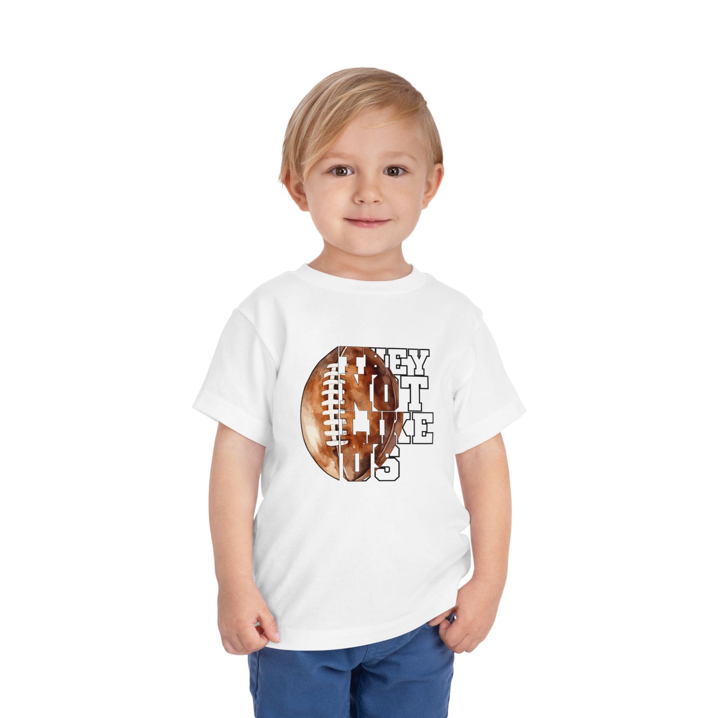 Toddler Football They Not Like Us tshirt