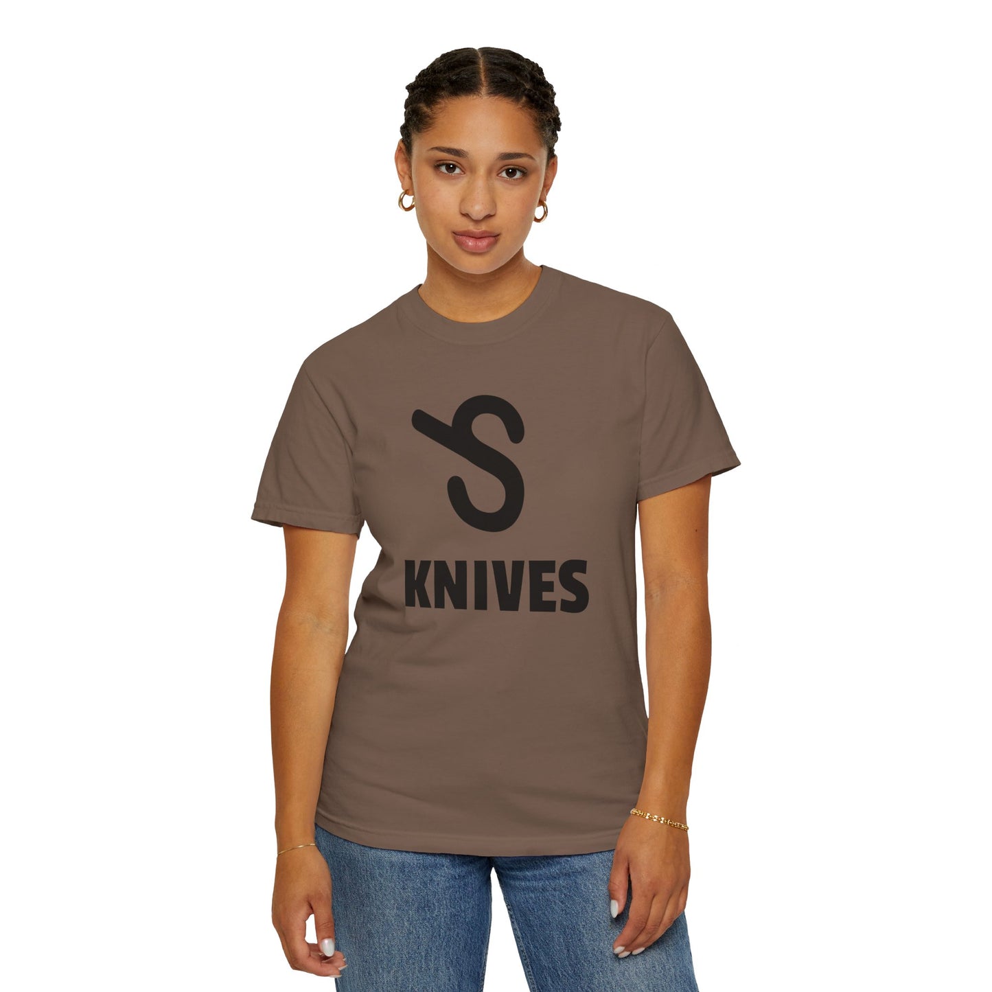 Jacob Simpson Knives Adult Unisex tshirt