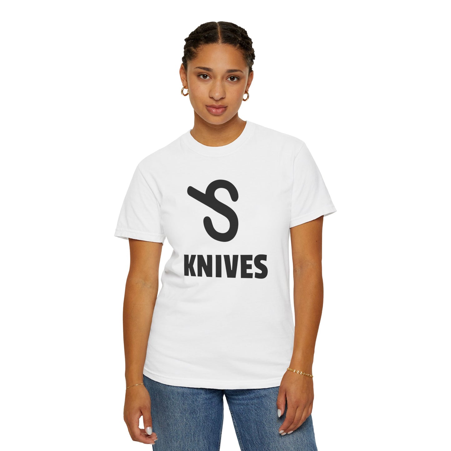 Jacob Simpson Knives Adult Unisex tshirt