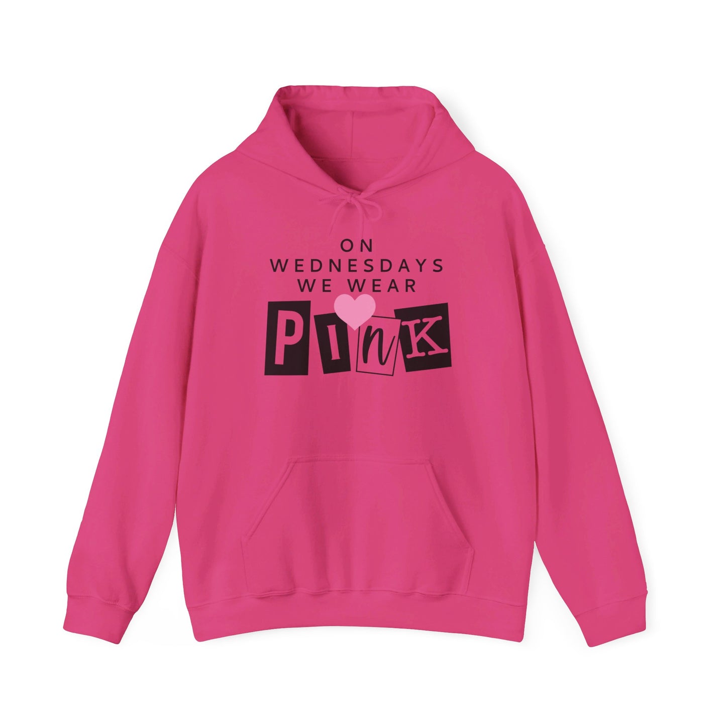 On Wednesdays We Wear Pink Mean girls unisex hoodie