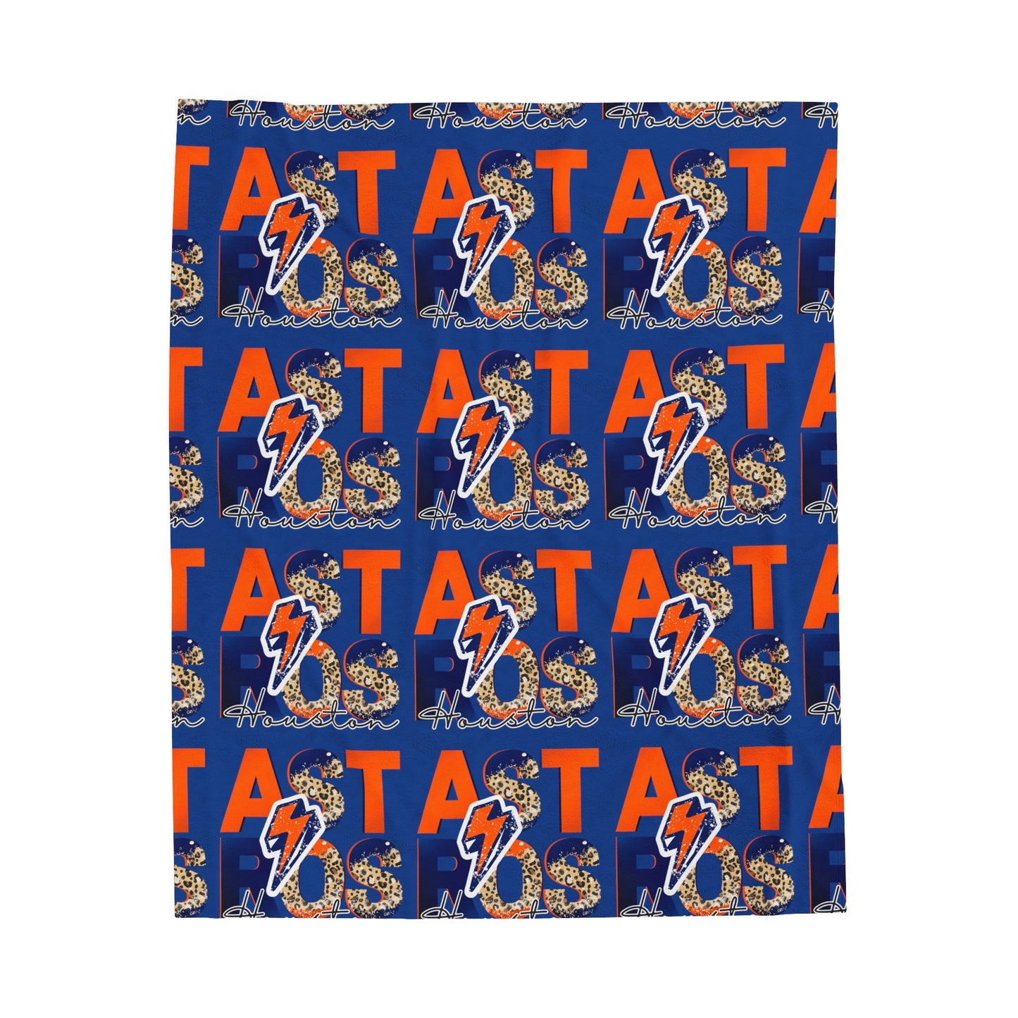 Astros Velveteen Plush Blanket