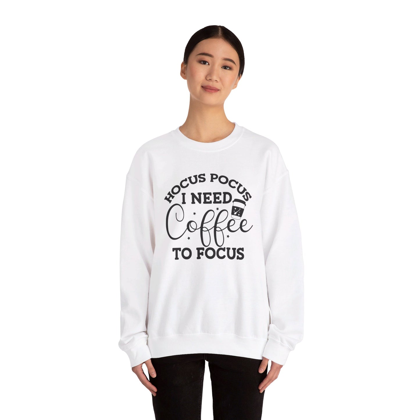 Hocus Pocus I Need Coffee To Focus Unisex Sweatshirt