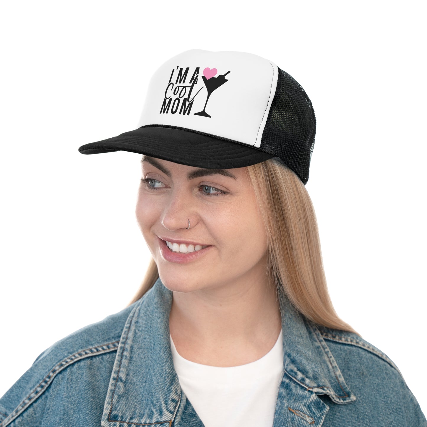 Cool Mom Mean Girls Adult Trucker Caps (Otto Brand)