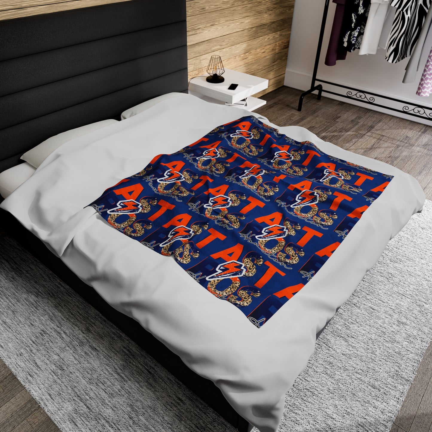 Astros Velveteen Plush Blanket