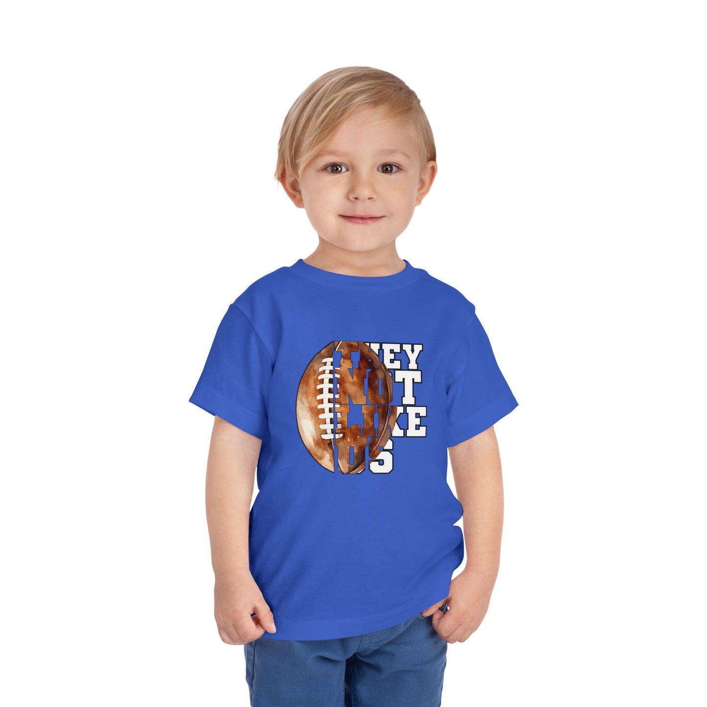 Toddler Football They Not Like Us tshirt