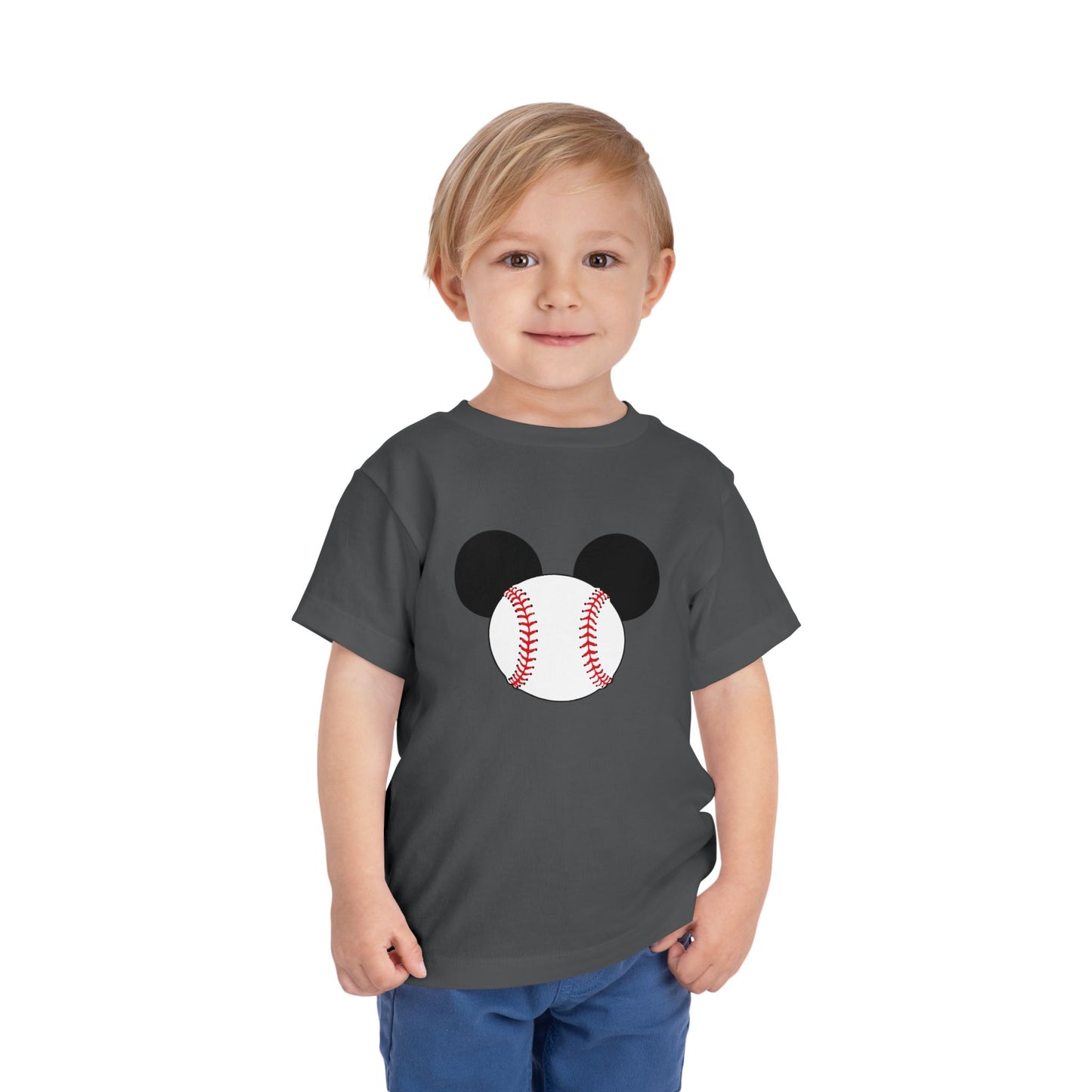 Toddler baseball short sleeve tshirt