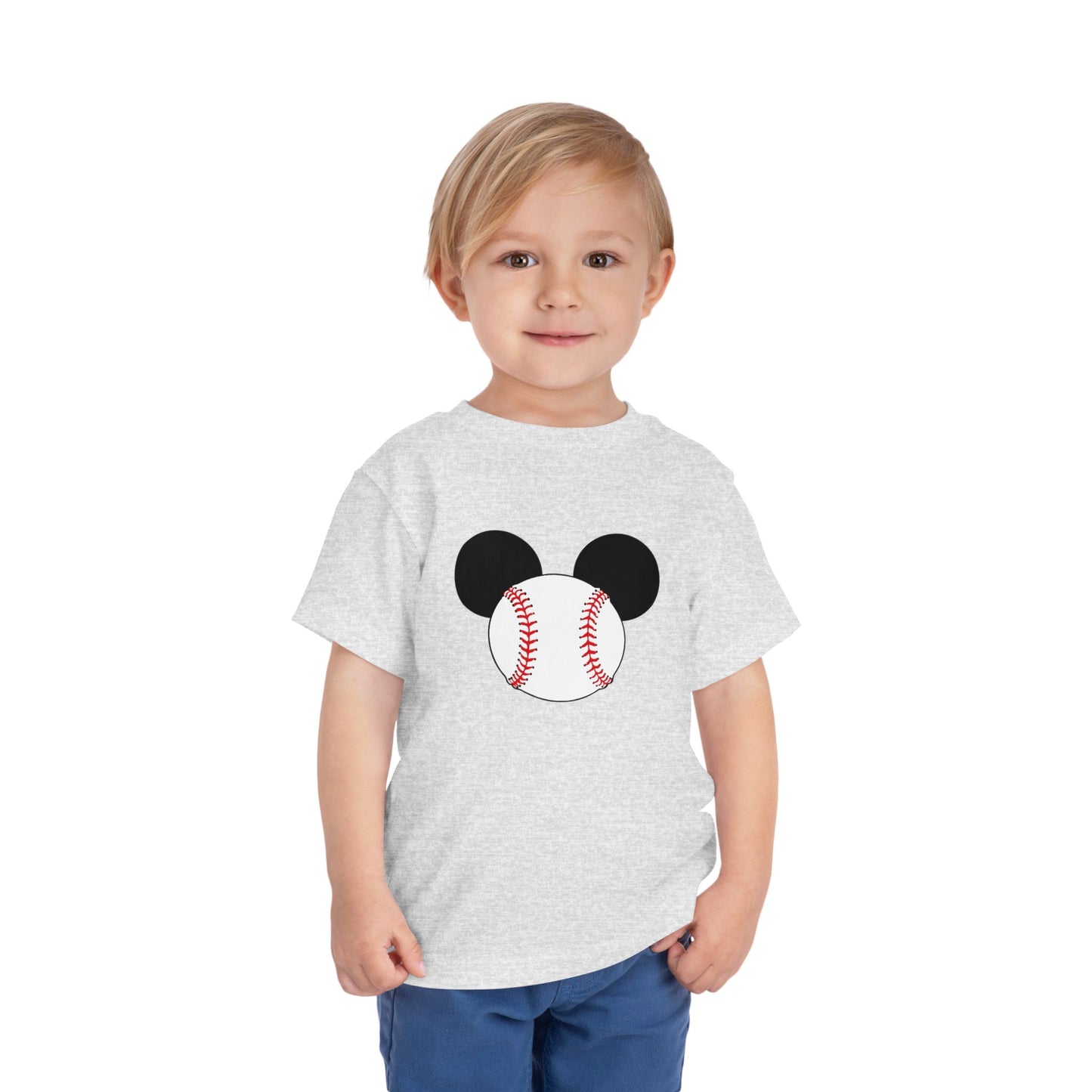 Toddler baseball short sleeve tshirt