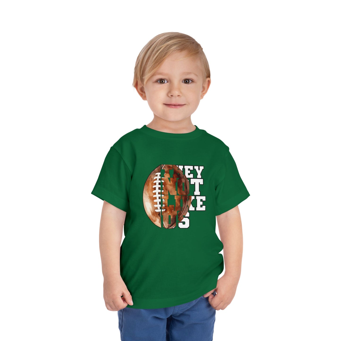 Toddler Football They Not Like Us tshirt