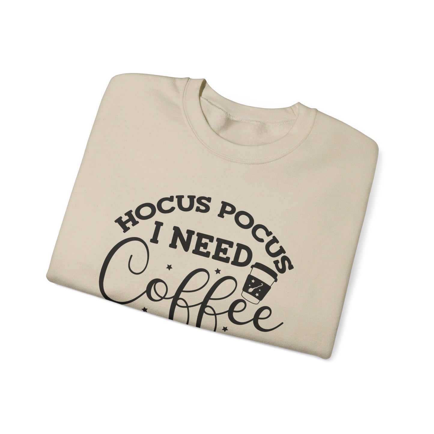 Hocus Pocus I Need Coffee To Focus adult unisex Sweatshirt