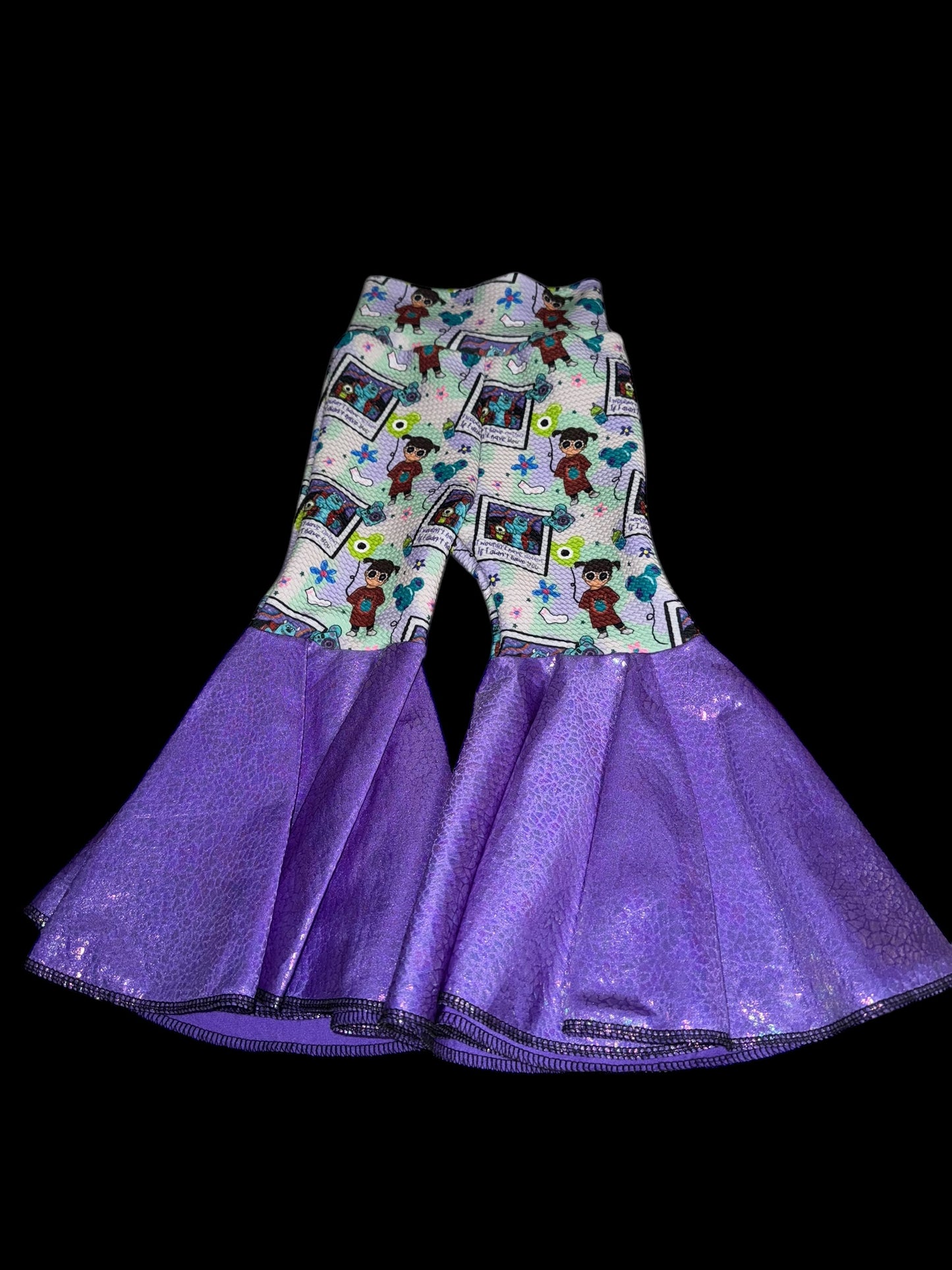 12-18 monsters inc bell bottoms