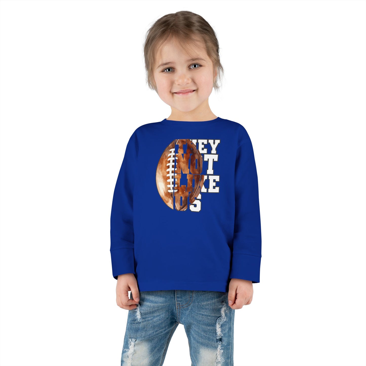 Football They Not Like Us Toddler Long tshirt