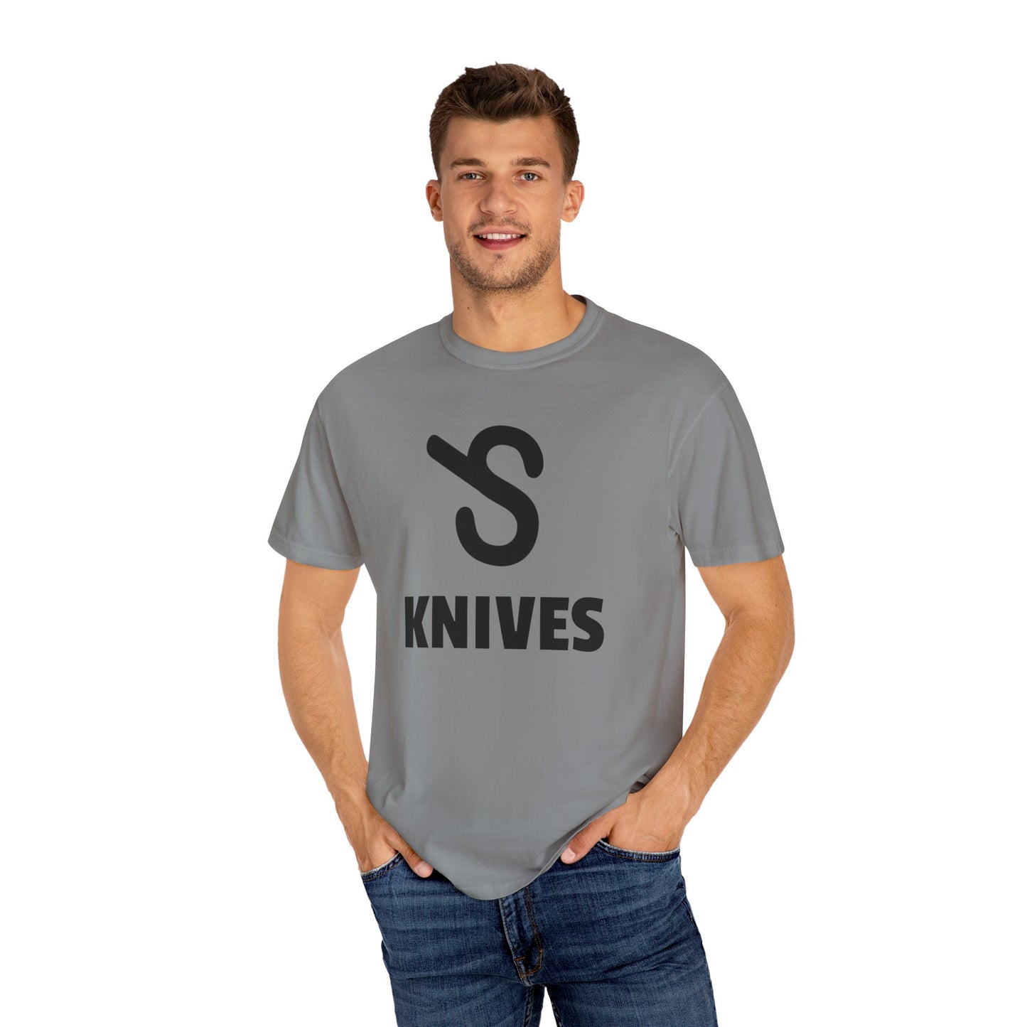 Jacob Simpson Knives Adult Unisex tshirt