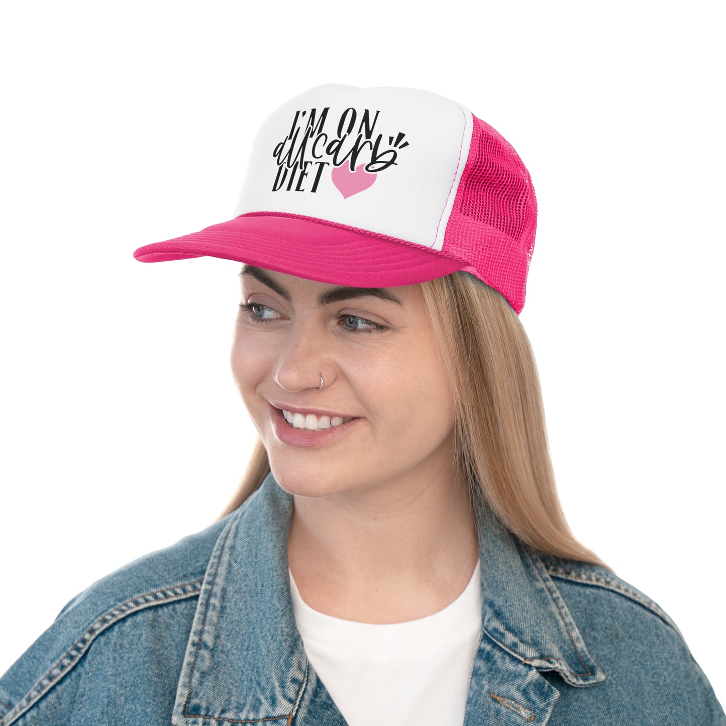 All Carb Diet Mean Girls Adult Trucker Caps (Otto Brand)