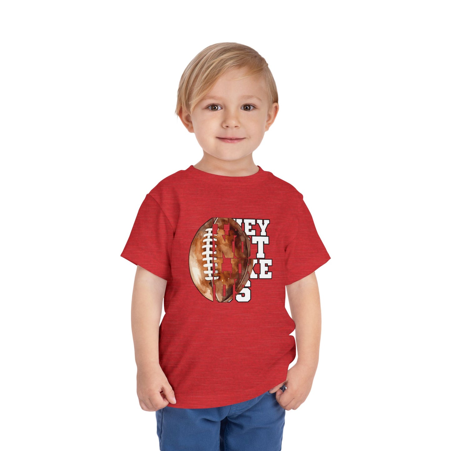 Toddler Football They Not Like Us tshirt