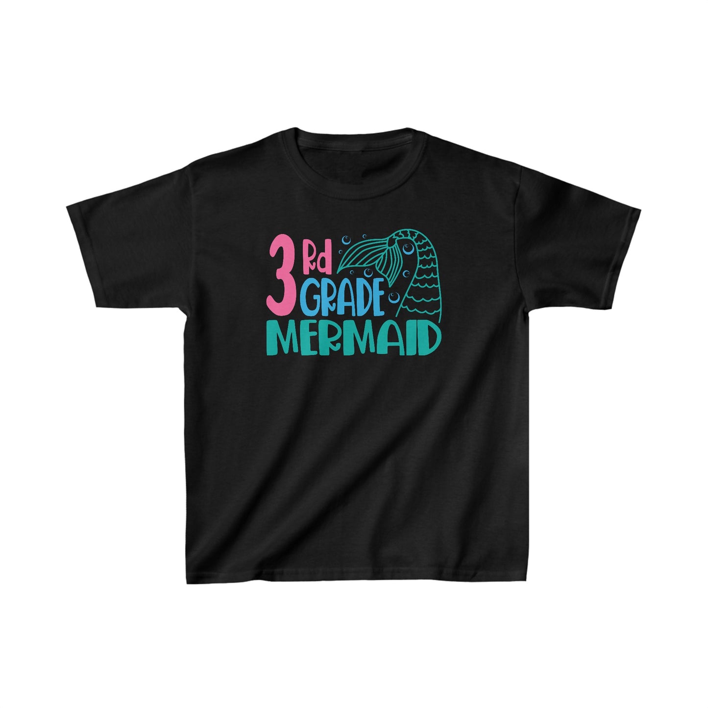 Third grade mermaid kids tshirt