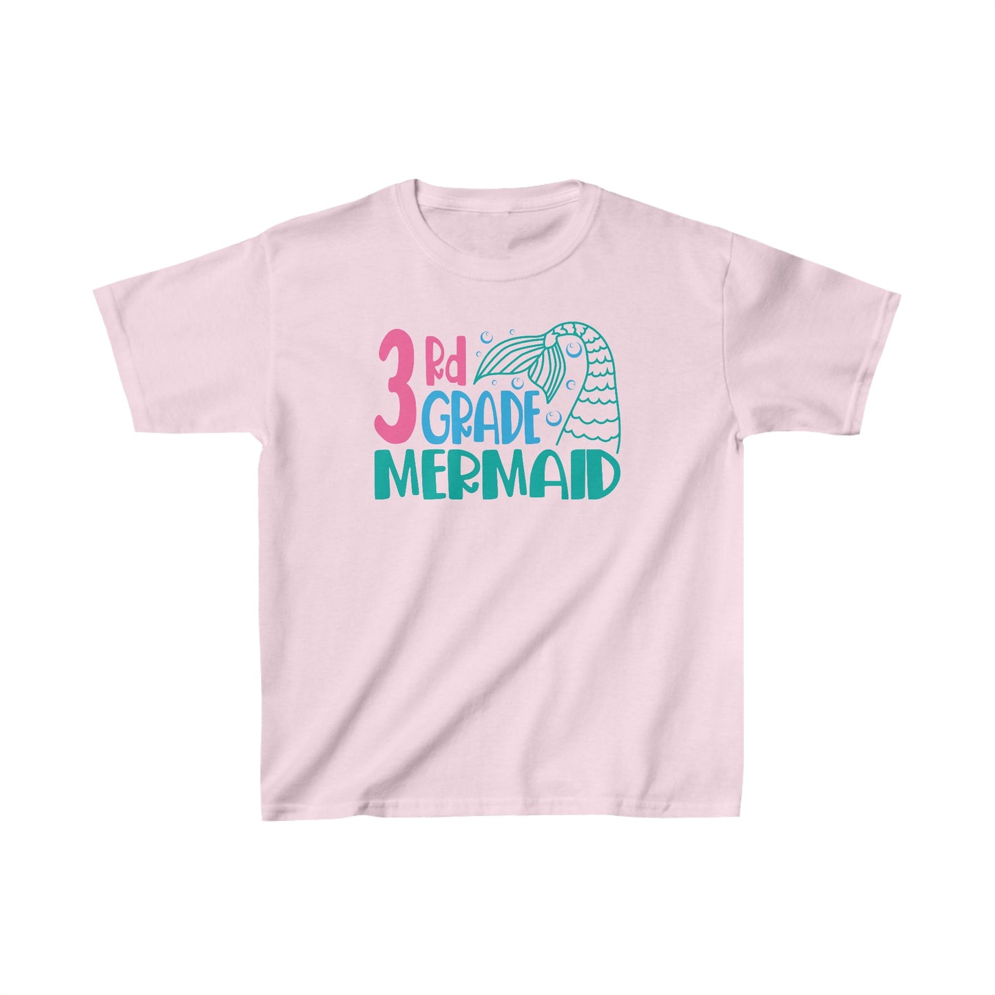 Third grade mermaid kids tshirt