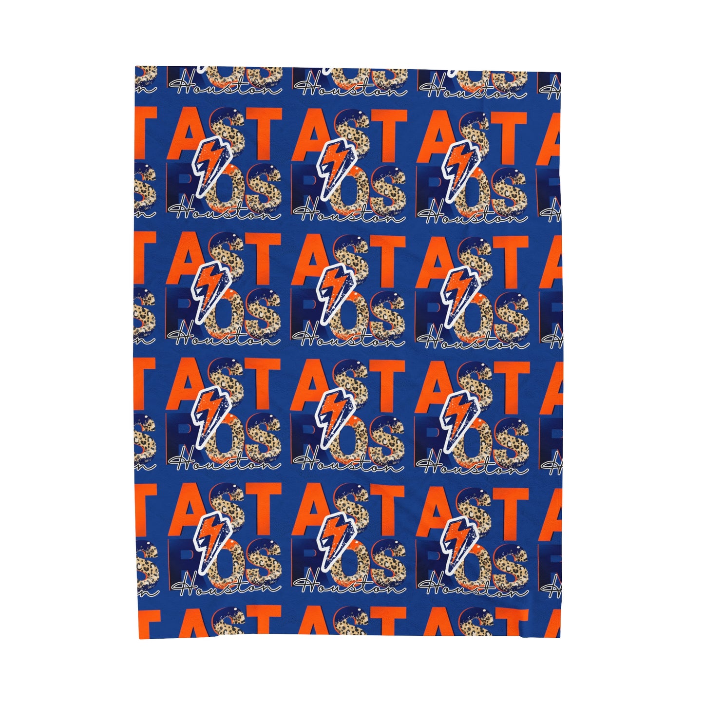 Astros Velveteen Plush Blanket