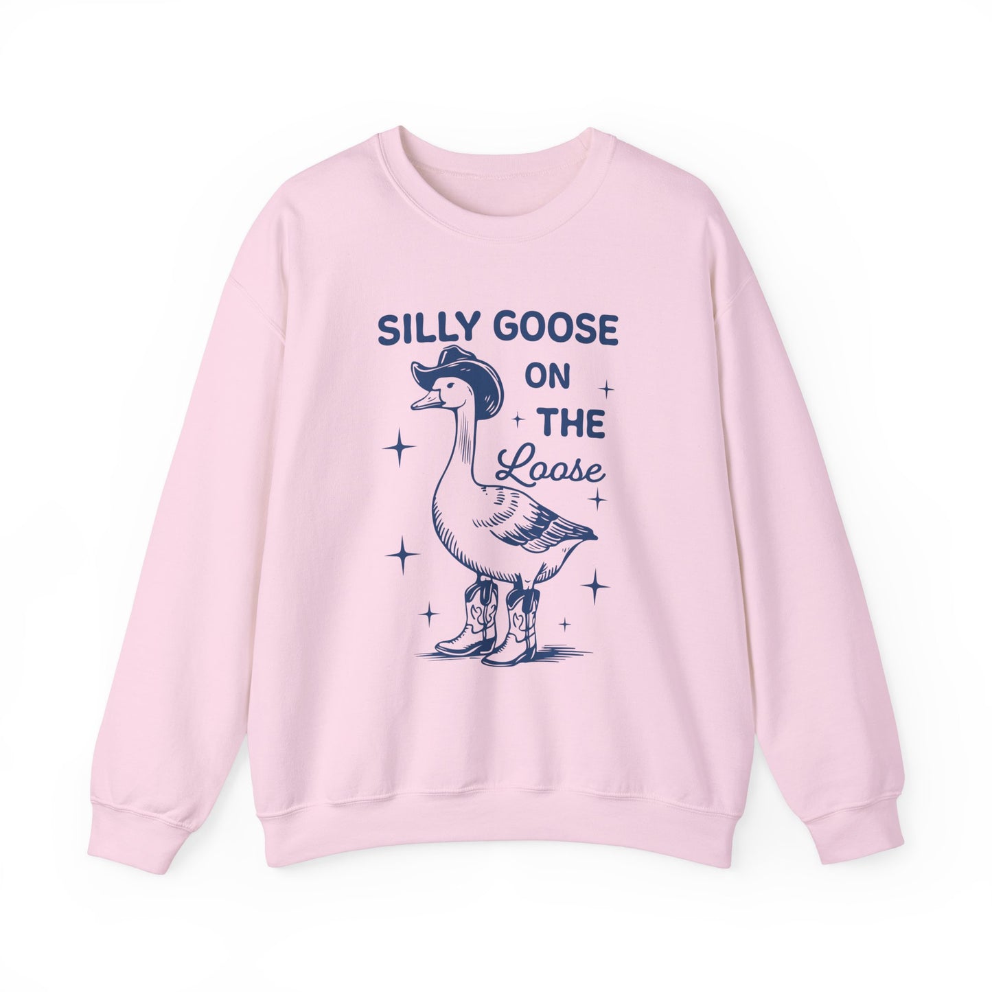 SIlly Goose On The Loose unisex adult sweatshirt