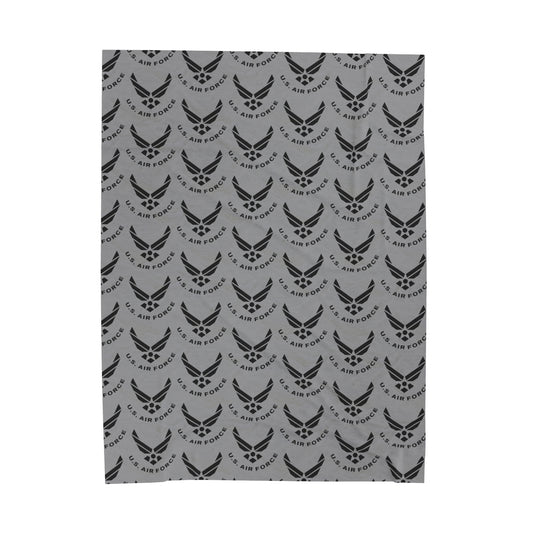 U.S. AIR FORCE Velveteen Plush Blanket