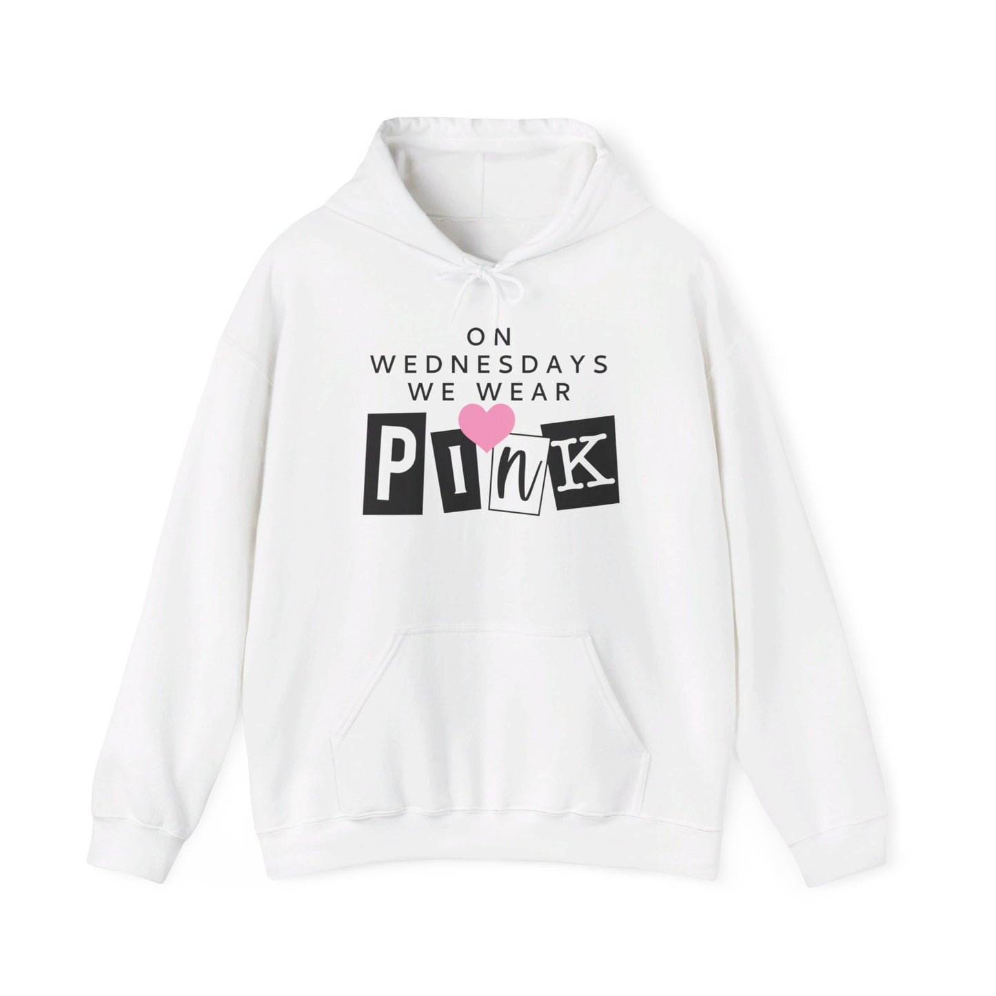 On Wednesdays We Wear Pink Mean girls unisex hoodie