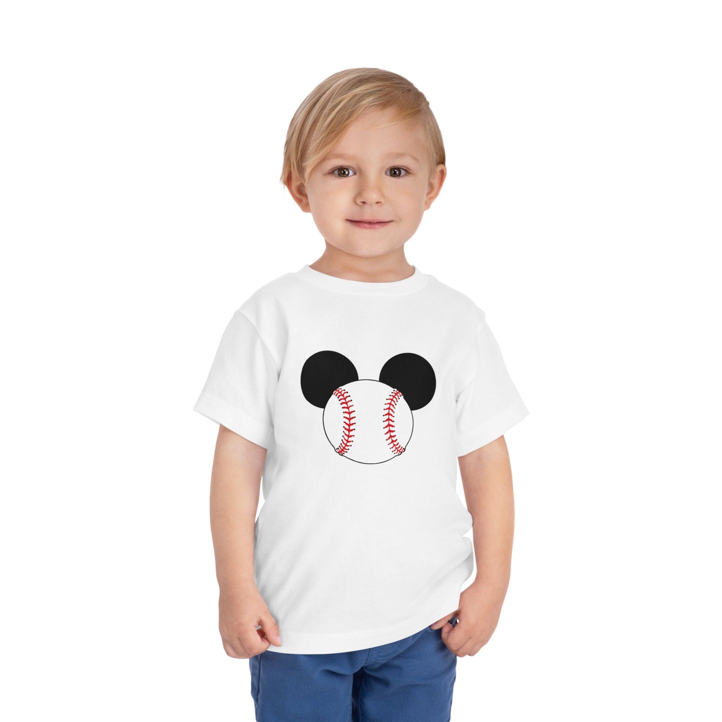 Toddler baseball short sleeve tshirt