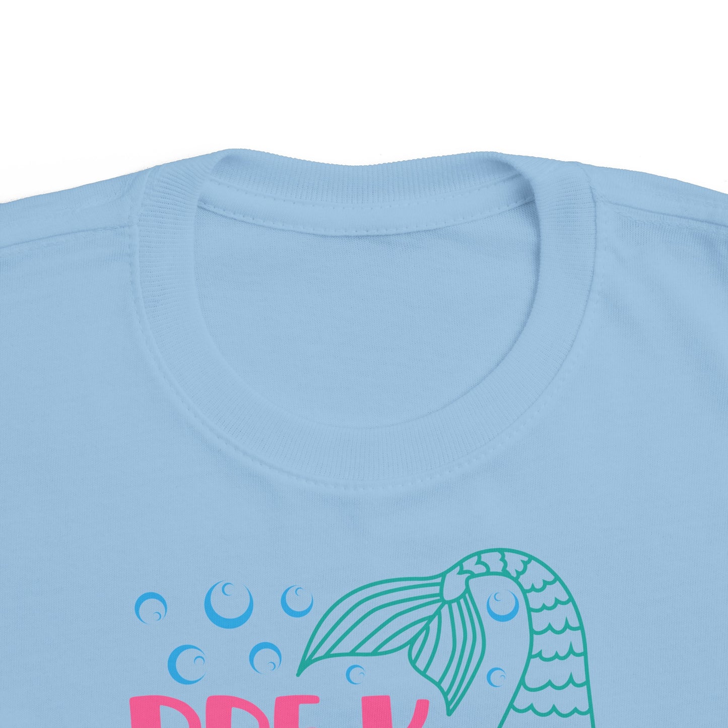 pre K mermaid toddler tshirt