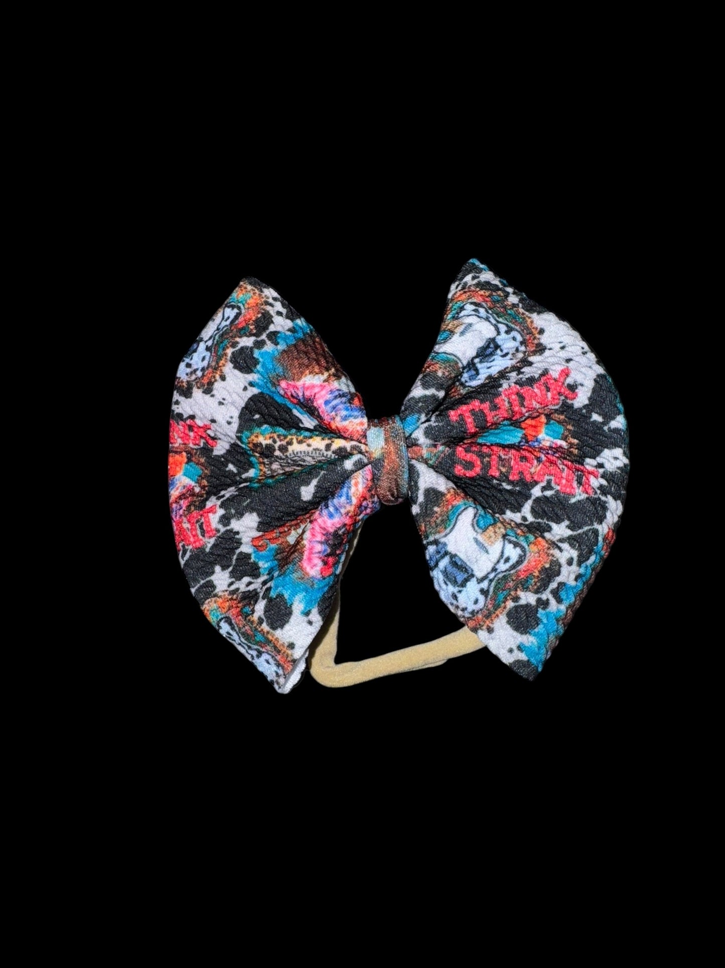 George Strait bows: Clip, Nylon, Headwrap