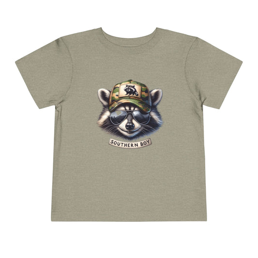 Toddler T-shirt Southern Boy Raccoon