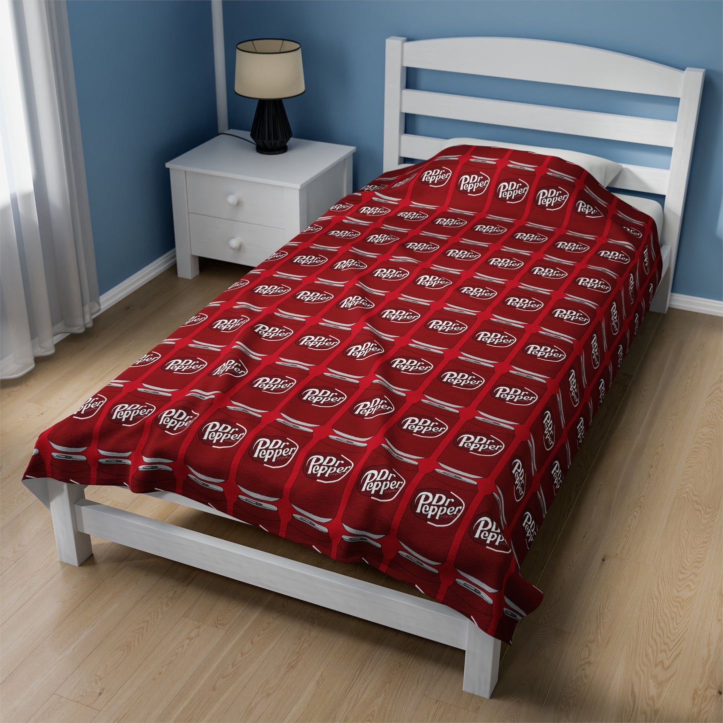 Dr. Pepper Velveteen Plush Blanket