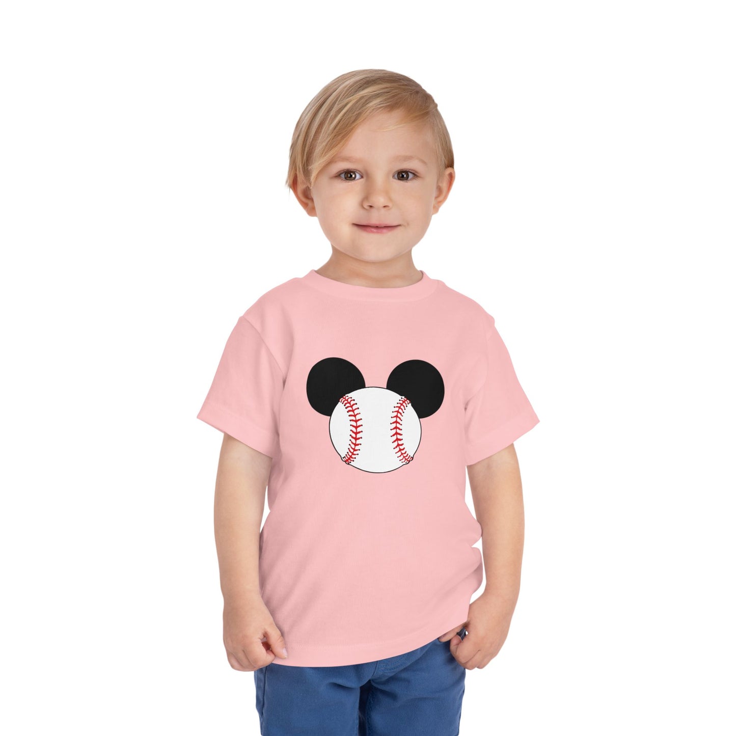 Toddler baseball short sleeve tshirt