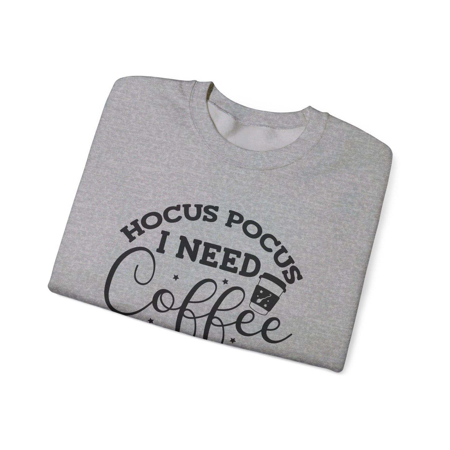 Hocus Pocus I Need Coffee To Focus Unisex Sweatshirt