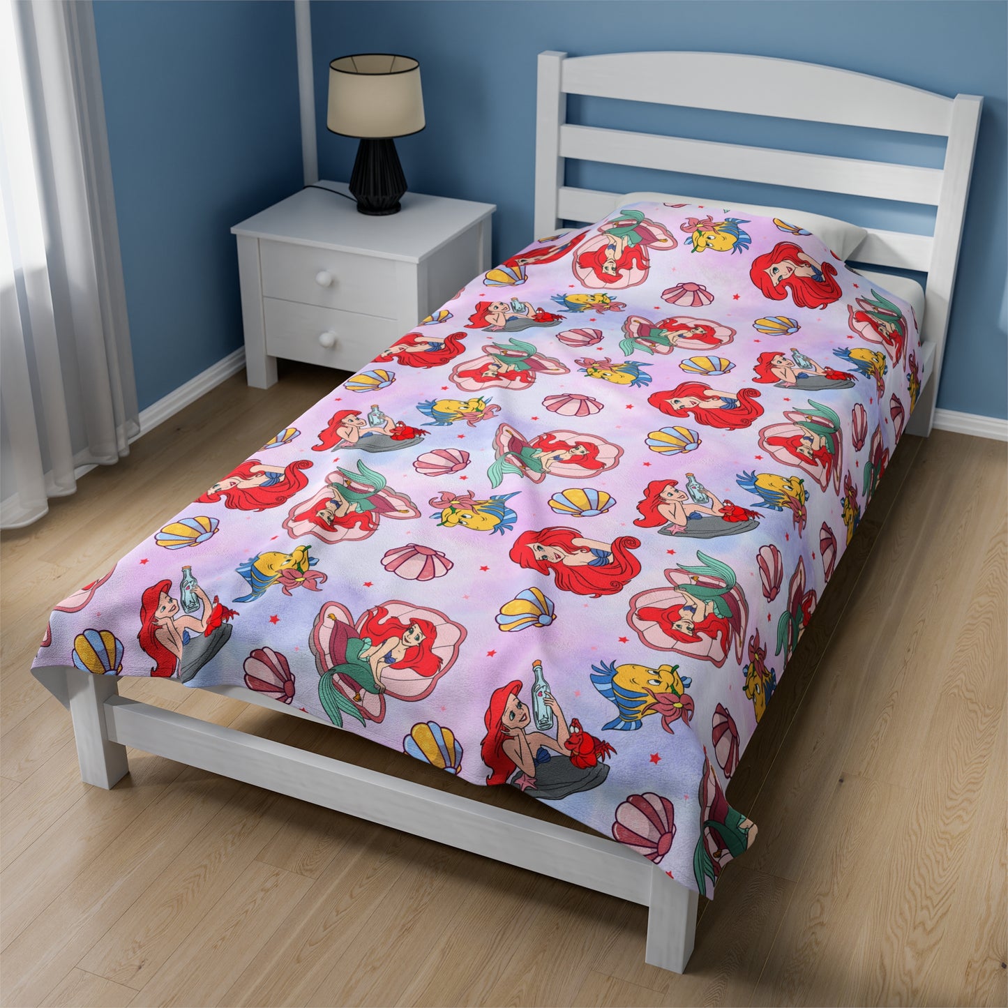 The Little Mermaid Velveteen Plush Blanket