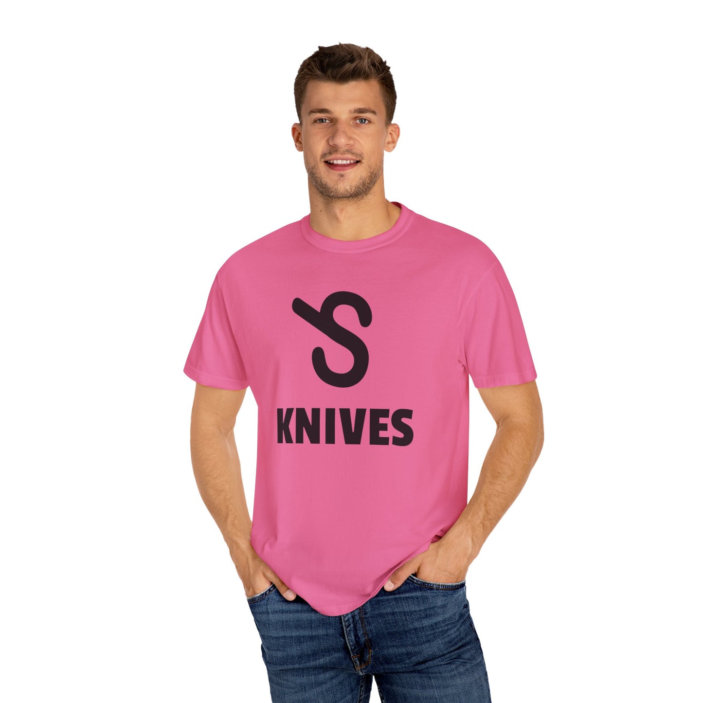 Jacob Simpson Knives Adult Unisex tshirt