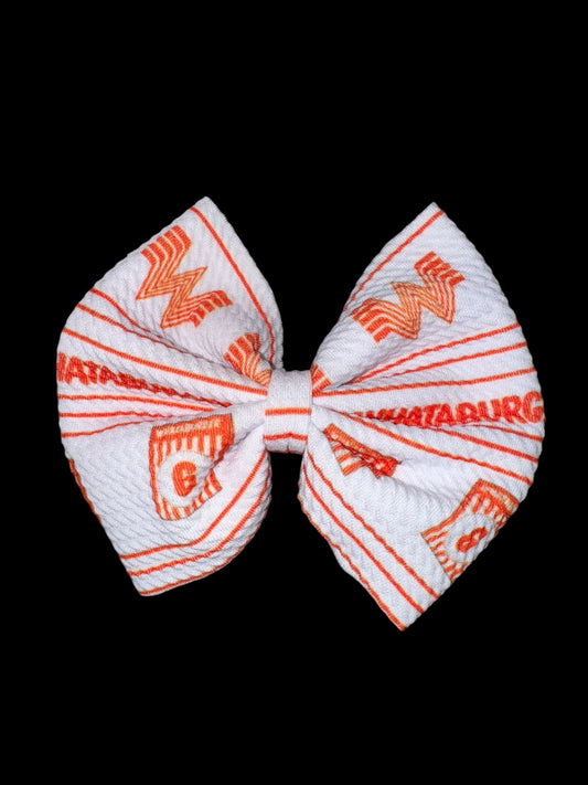Whataburger clip bow