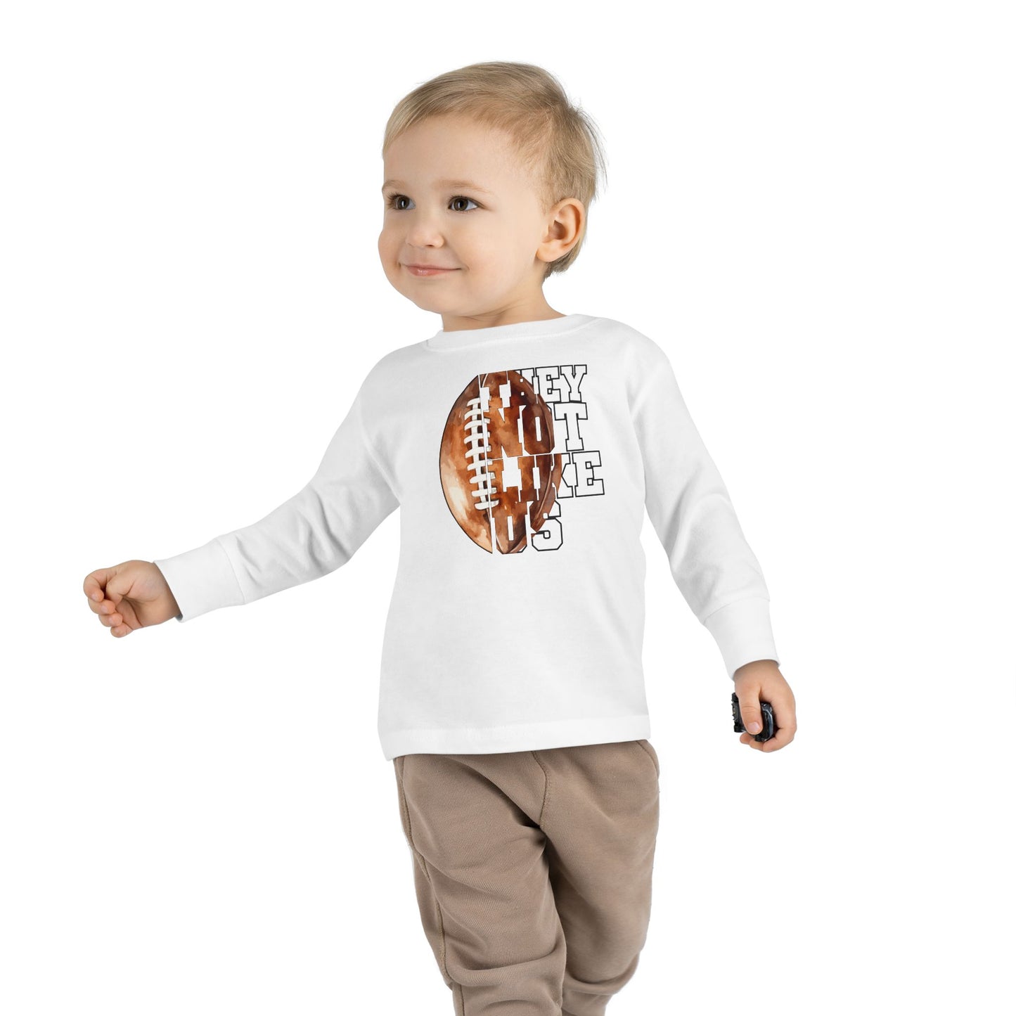 Football They Not Like Us Toddler Long tshirt