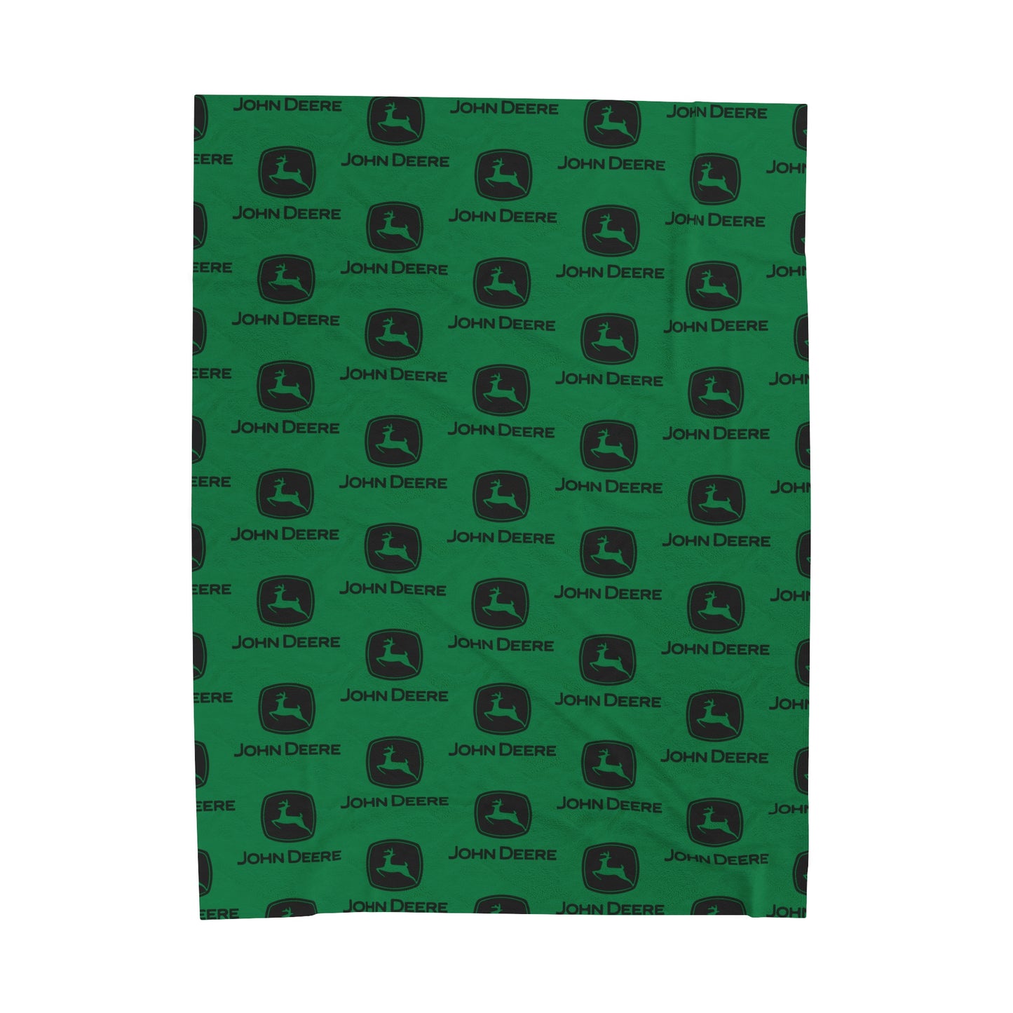 John Deere Velveteen Plush Blanket