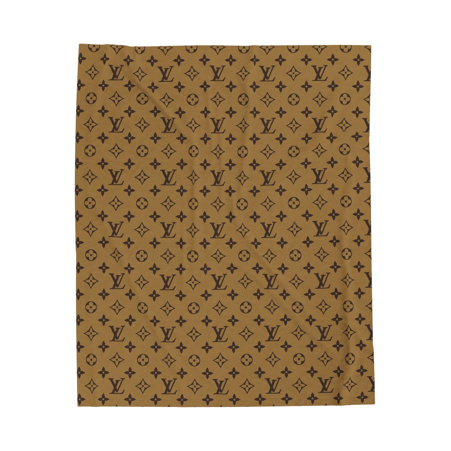 LV Velveteen Plush Blanket