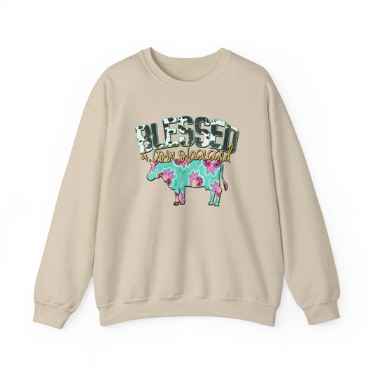 Blessed and cow obsessed Unisex Sweatshirt