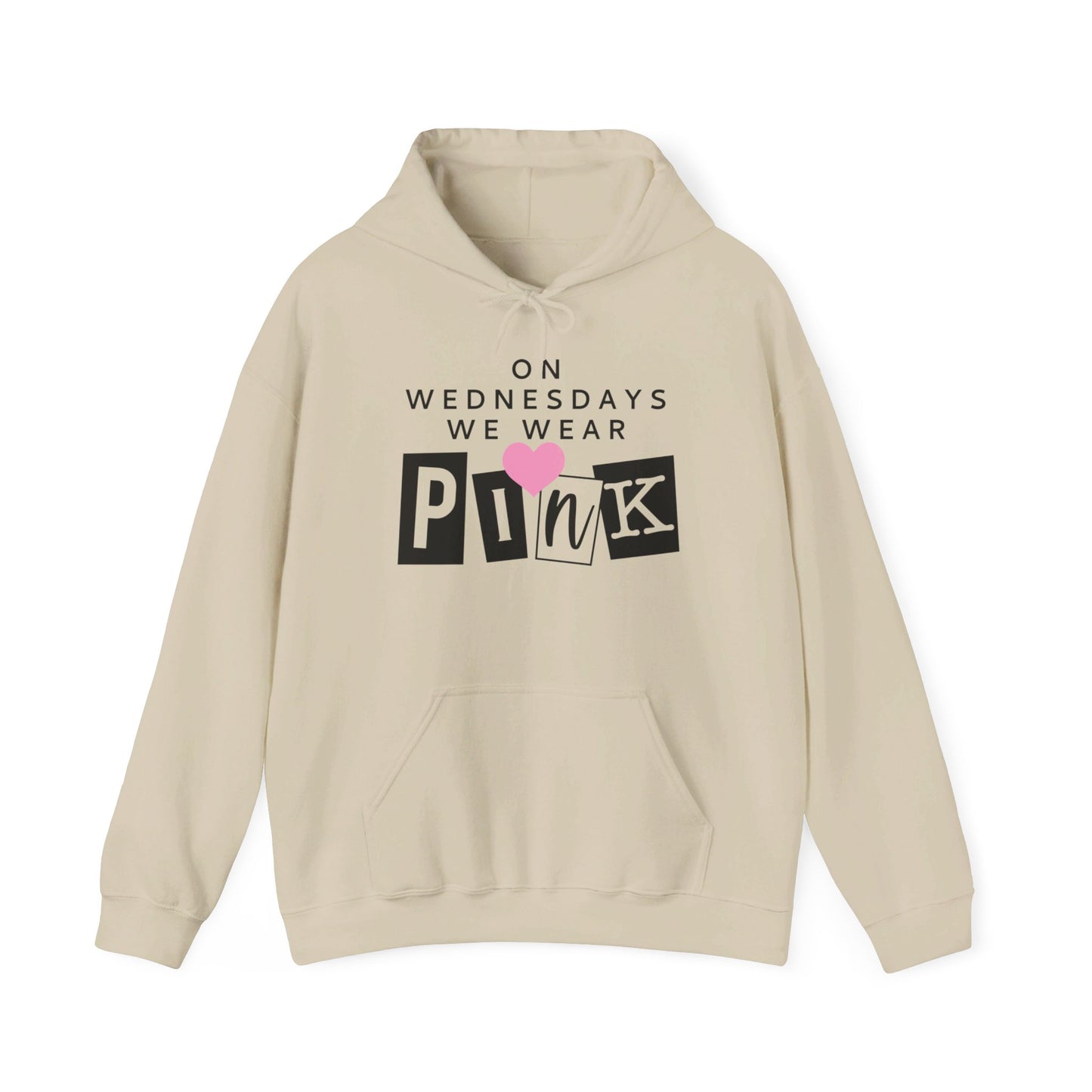 On Wednesdays We Wear Pink Mean girls unisex hoodie