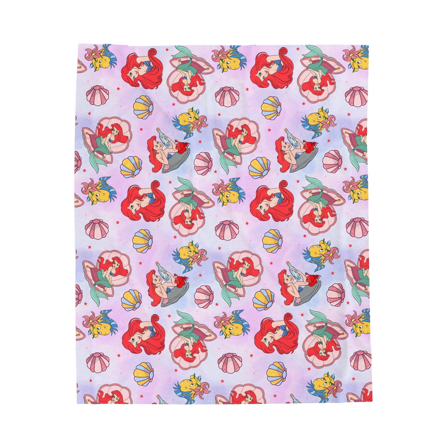 The Little Mermaid Velveteen Plush Blanket