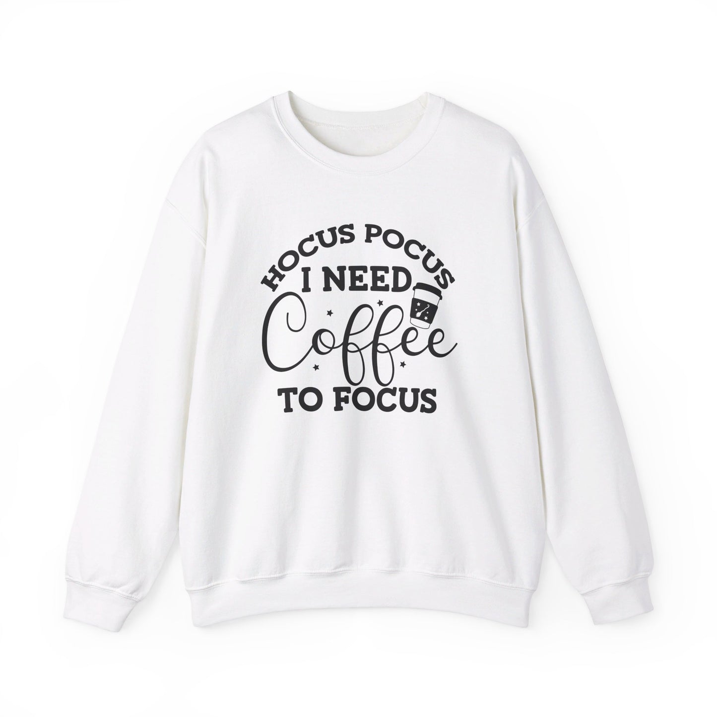 Hocus Pocus I Need Coffee To Focus Unisex Sweatshirt