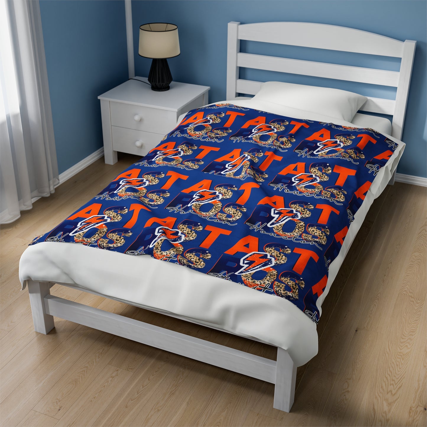 Astros Velveteen Plush Blanket