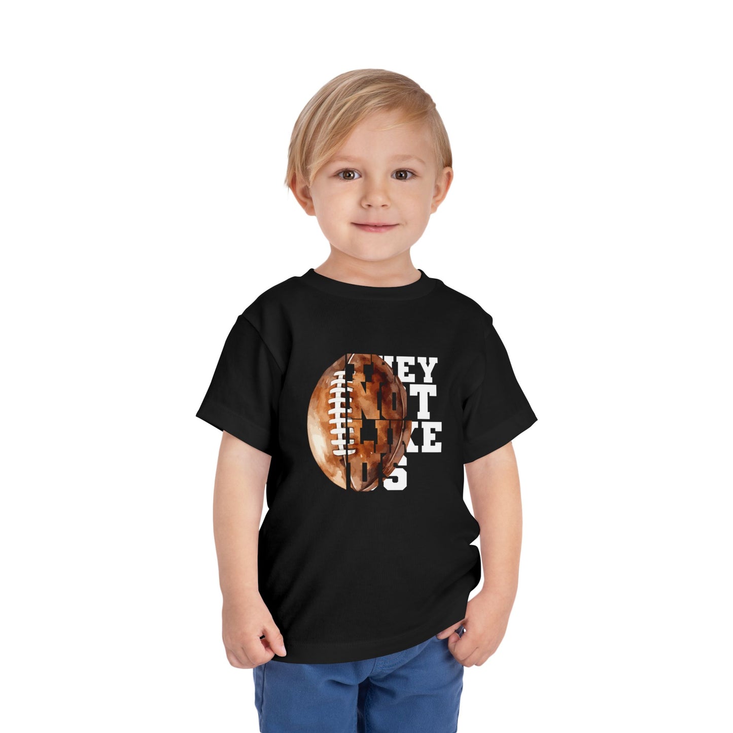 Toddler Football They Not Like Us tshirt