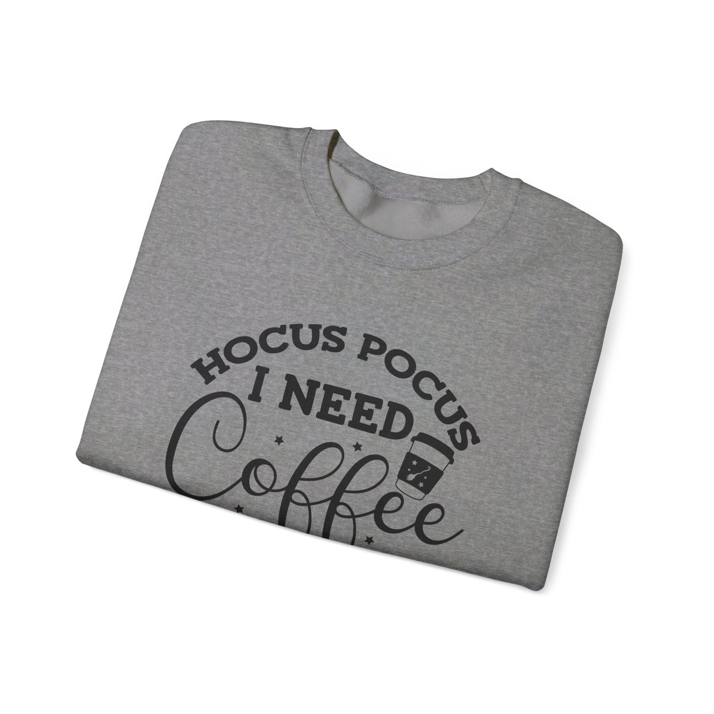 Hocus Pocus I Need Coffee To Focus Unisex Sweatshirt