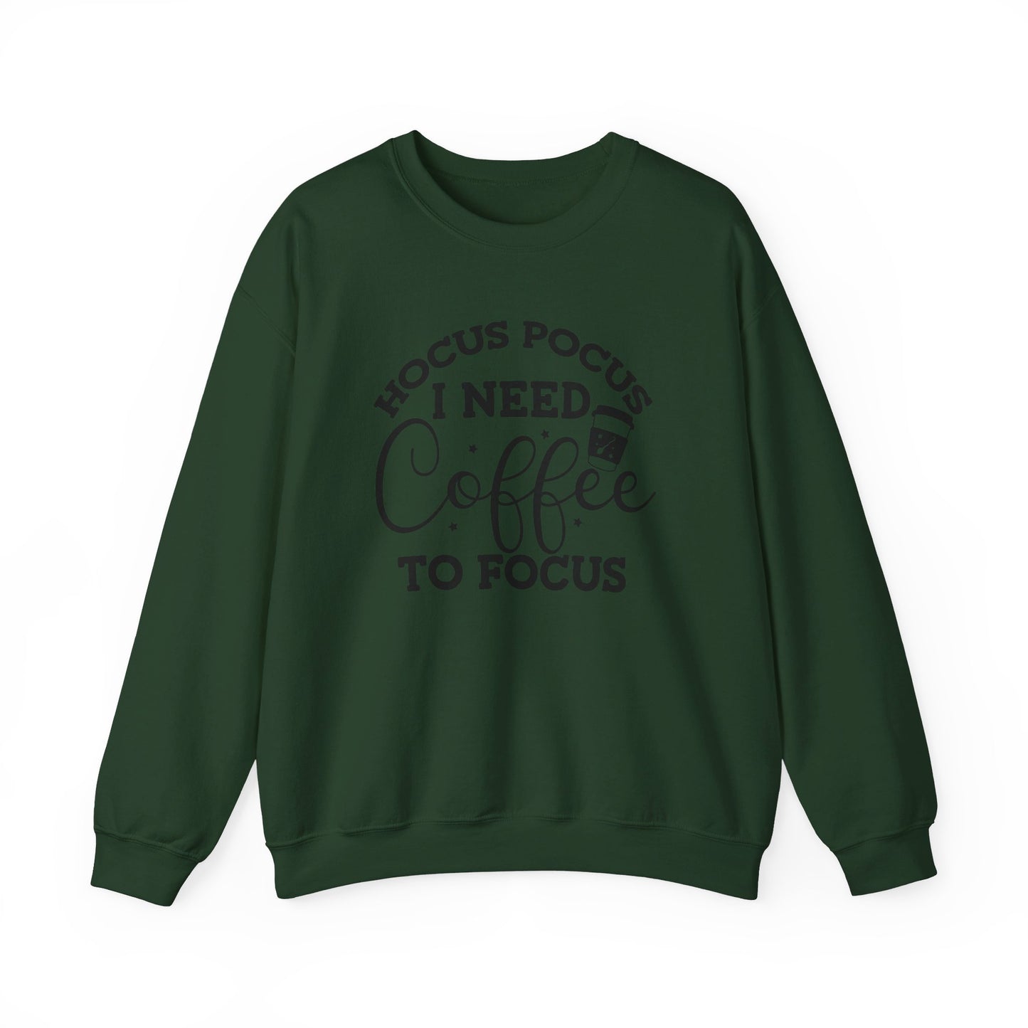 Hocus Pocus I Need Coffee To Focus Unisex Sweatshirt