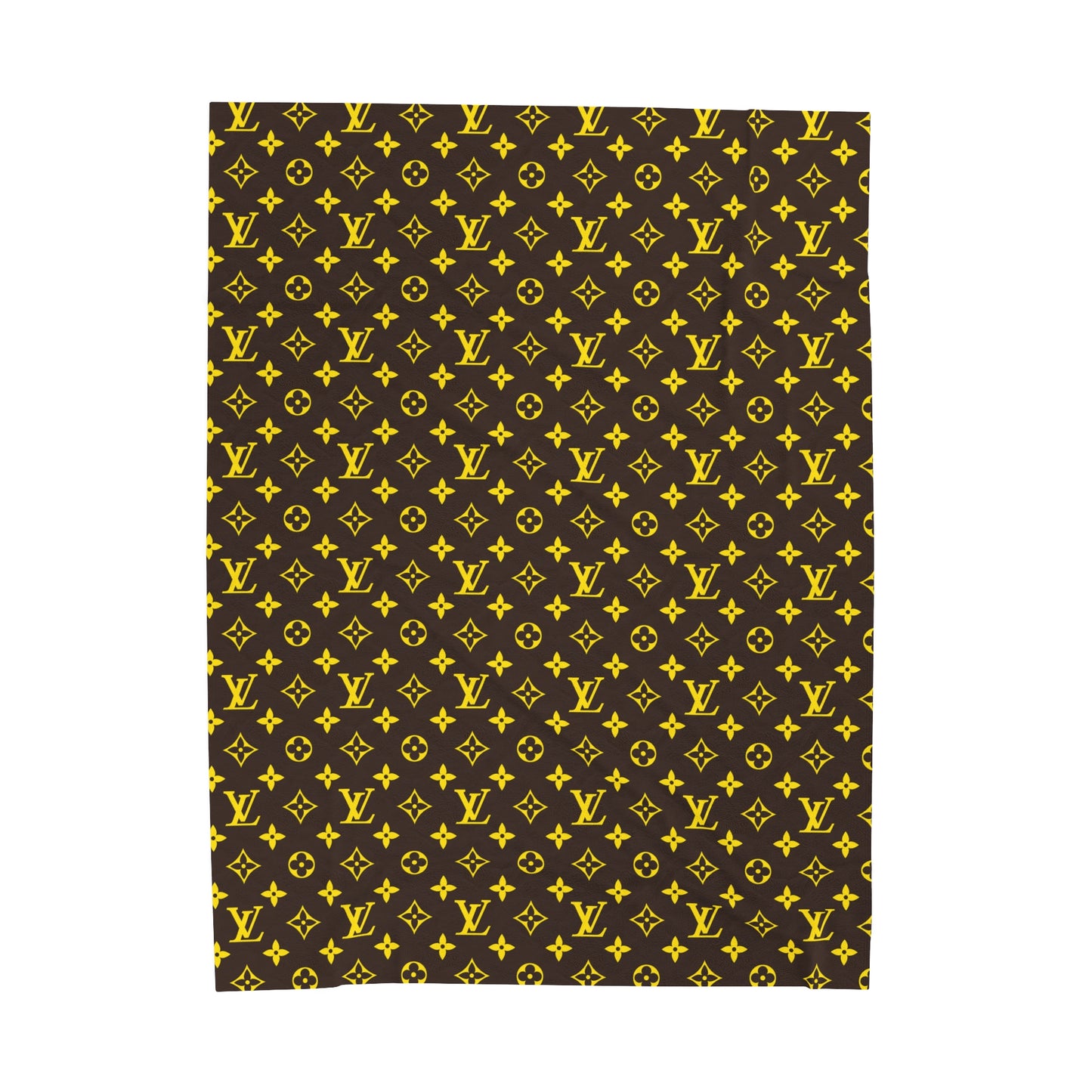 LV Velveteen Plush Blanket