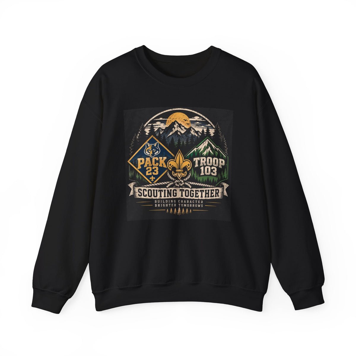 STACEY- Pack 23 Troop 103 Scouting Together Crewneck Sweatshirt