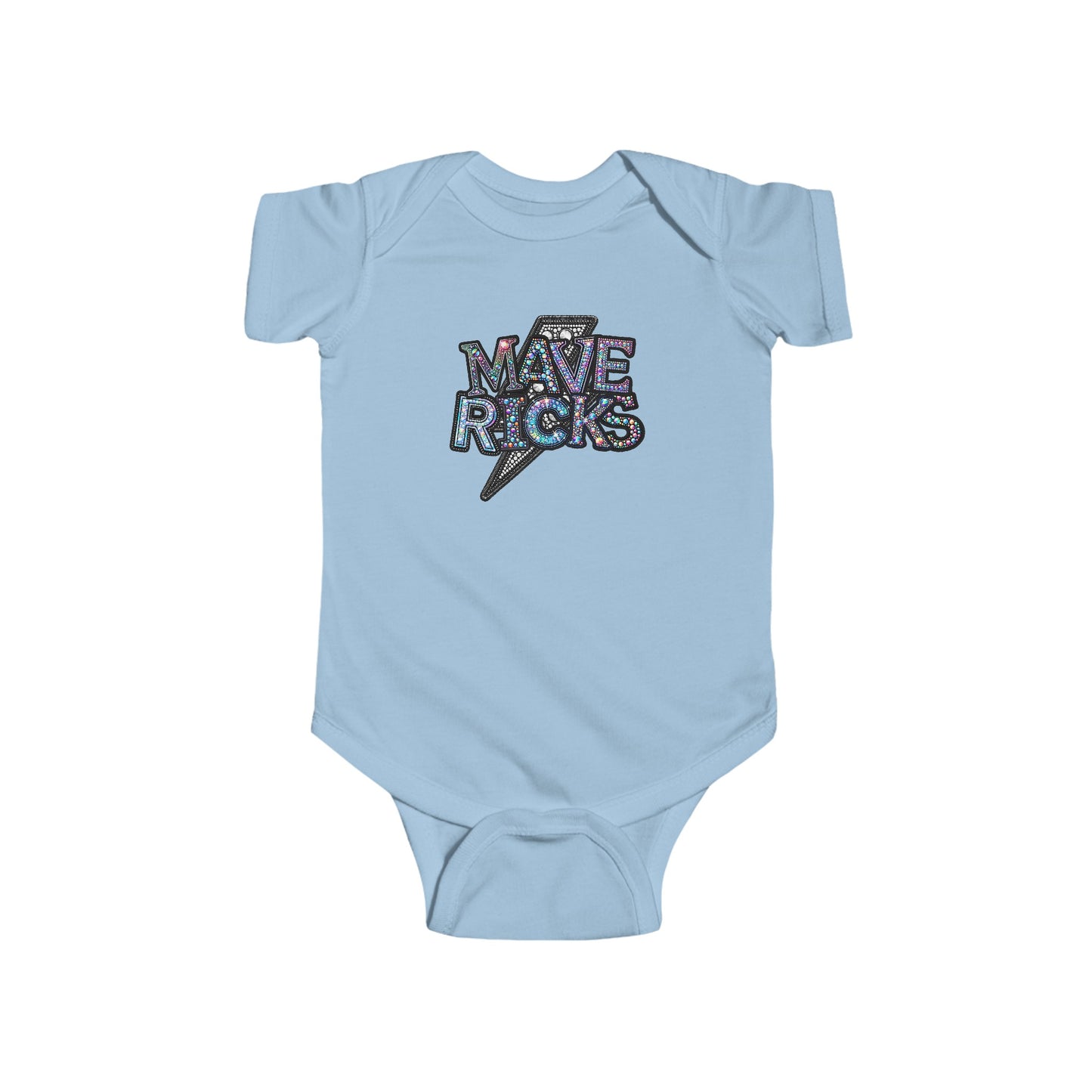 Mavericks baby onesie