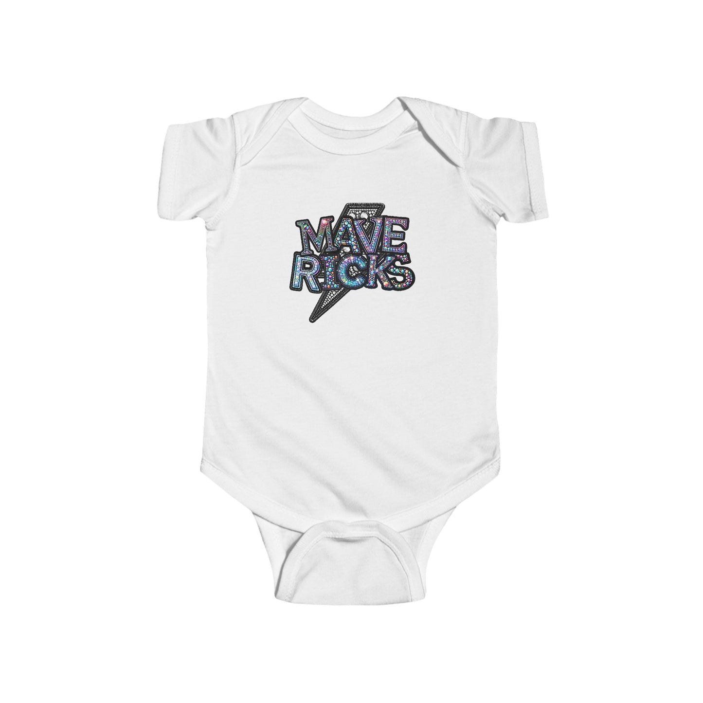 Mavericks baby onesie