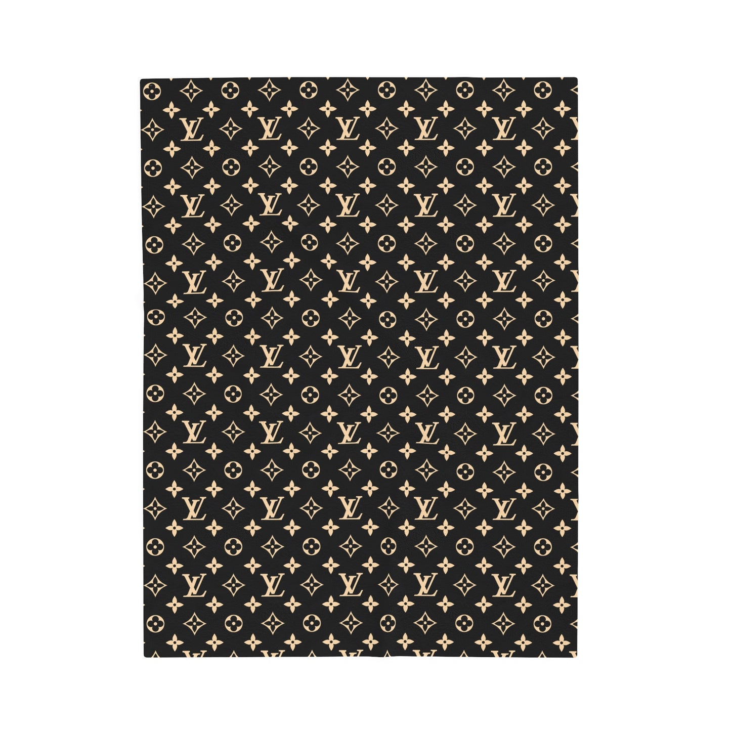 LV Velveteen Plush Blanket